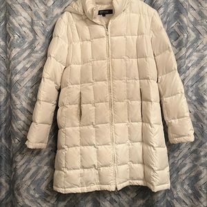 Kenneth Cole Reaction off white puffer jacket